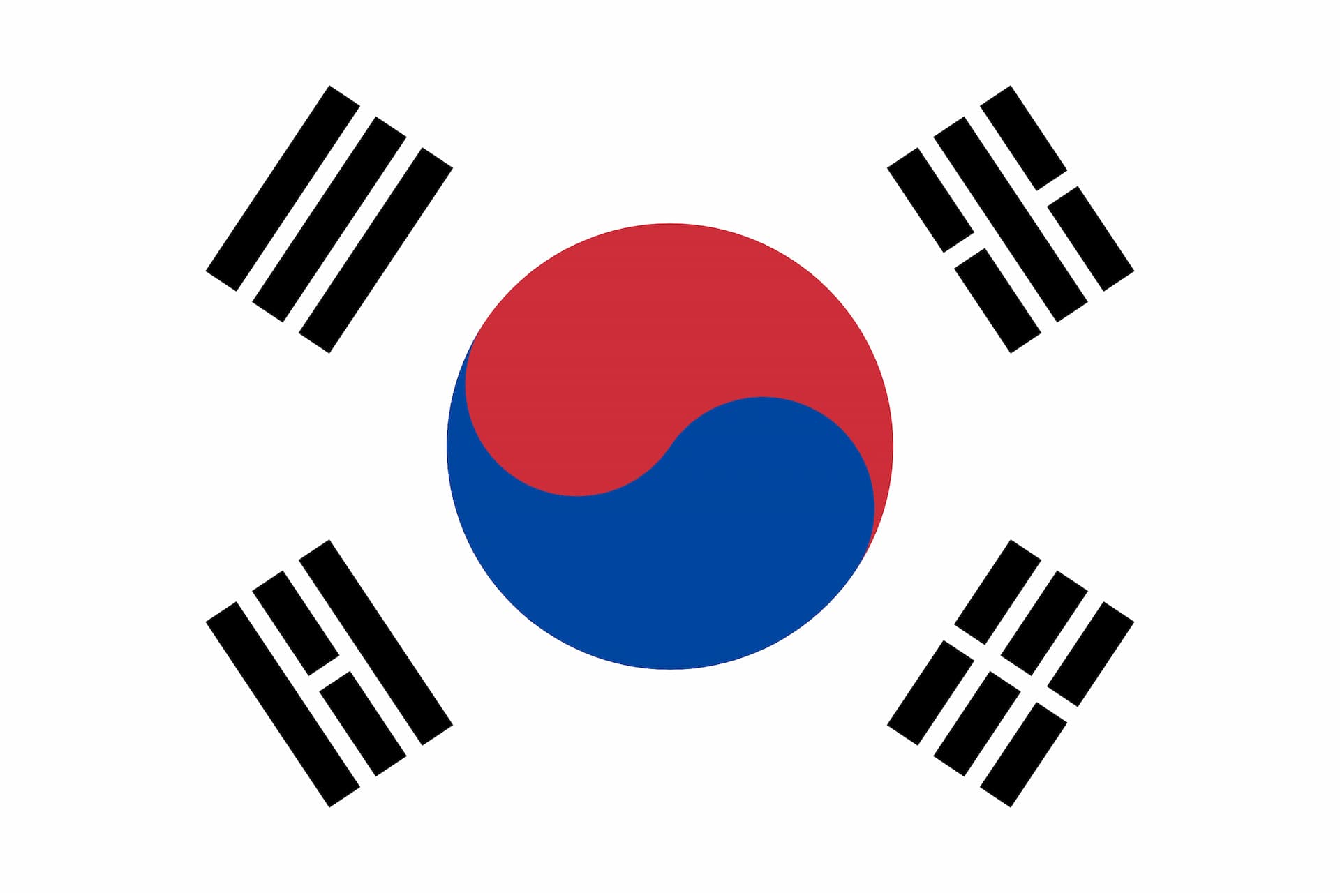 Südkorea flag