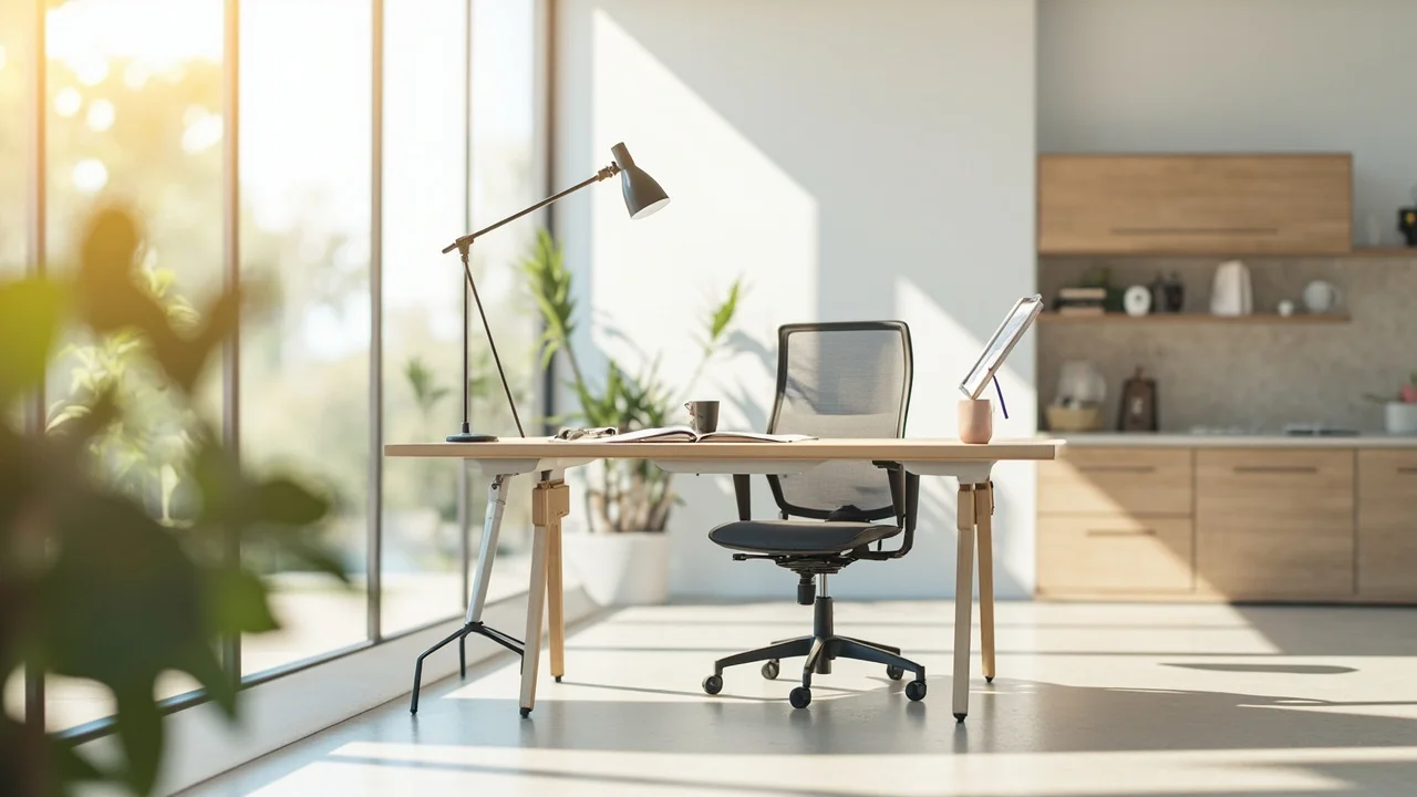 Infografik zur Büro- & Studierzimmermöbelindustrie
